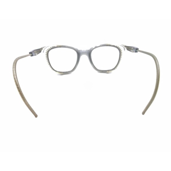 Sellstrom Vintage Smoke Gray Square Side Shields Eyeglasses Frames 150 Men Women - Picture 5 of 12